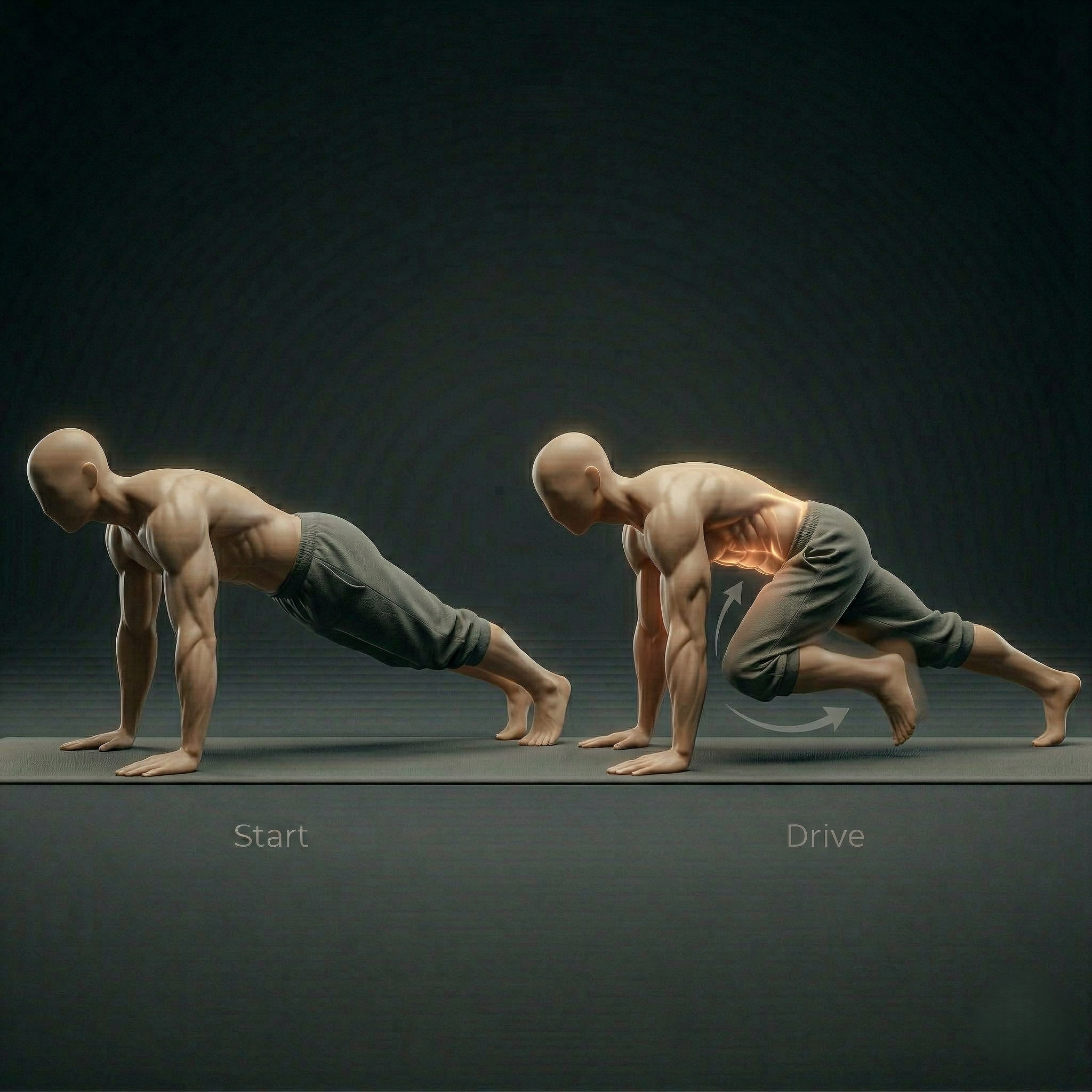 Mountain Climbers — Perte de ventre